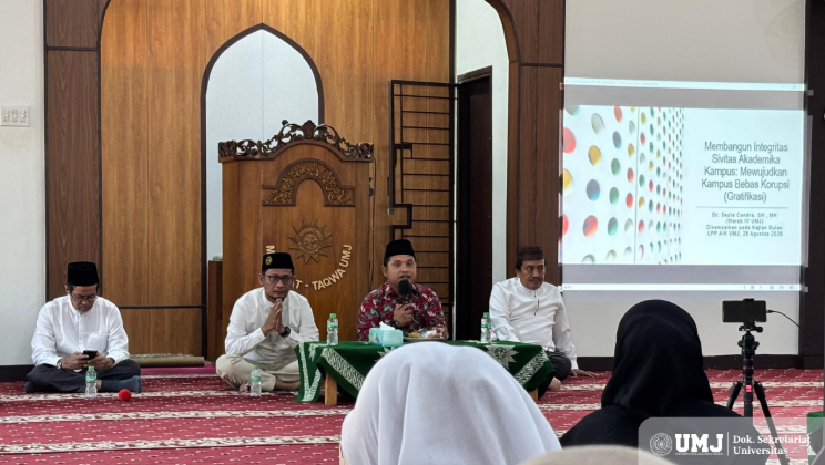 Kegiatan akademik di UMJ – seminar dan diskusi ilmiah